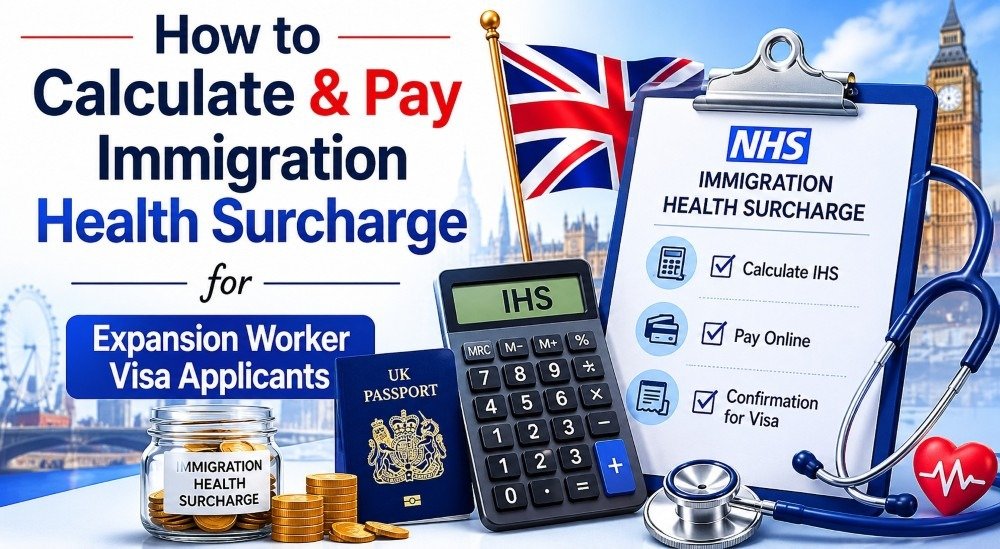 How to Calculate & Pay Immigration Health Surcharge for Expansion Worker Visa Applicants