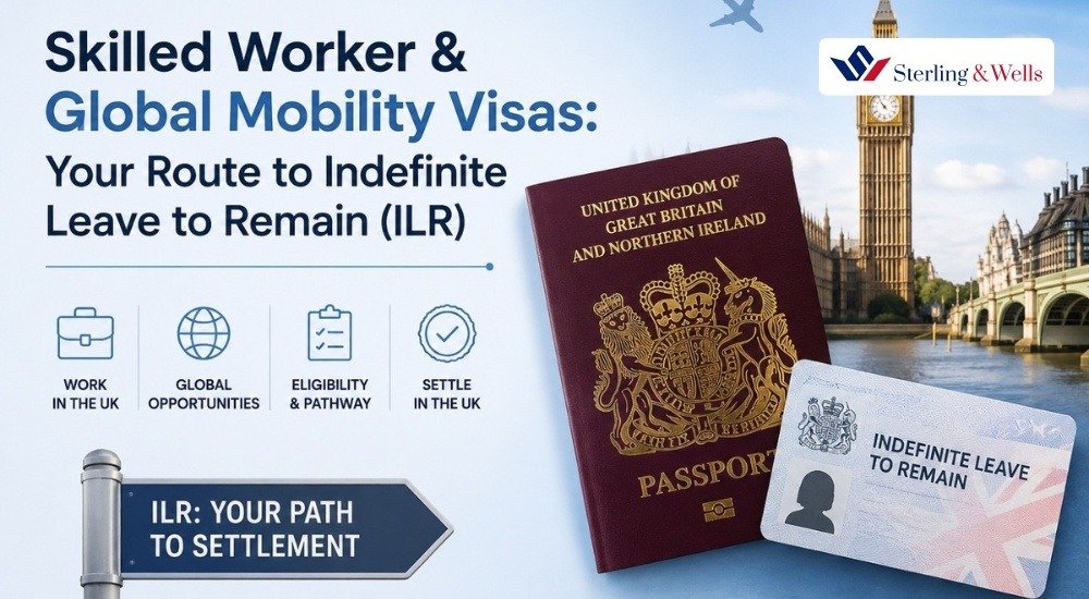 Skilled Worker & Global Mobility Visas Your Route to Indefinite Leave to Remain (ILR)