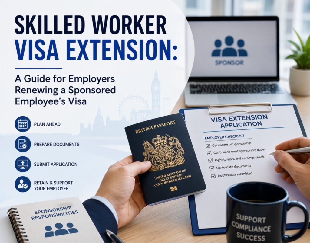 Skilled Worker Visa Extension A Guide for Employers Renewing a Sponsored Employee’s Visa
